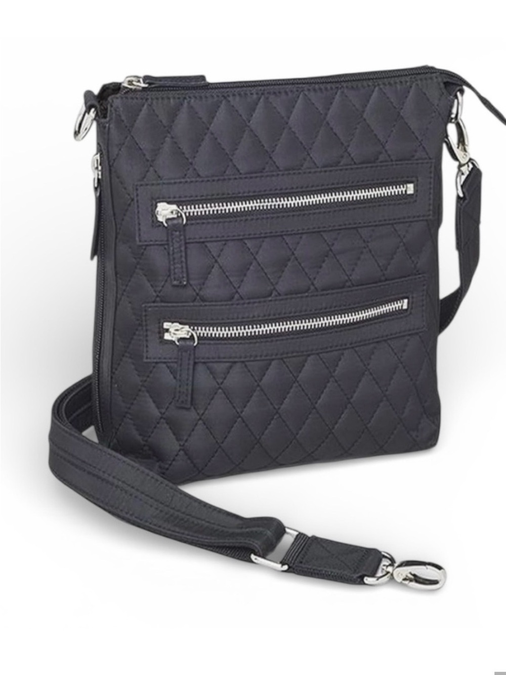 Gun Tote’n Mama Quilted Concealed Carry Crossbody Bag - Black—NWOT